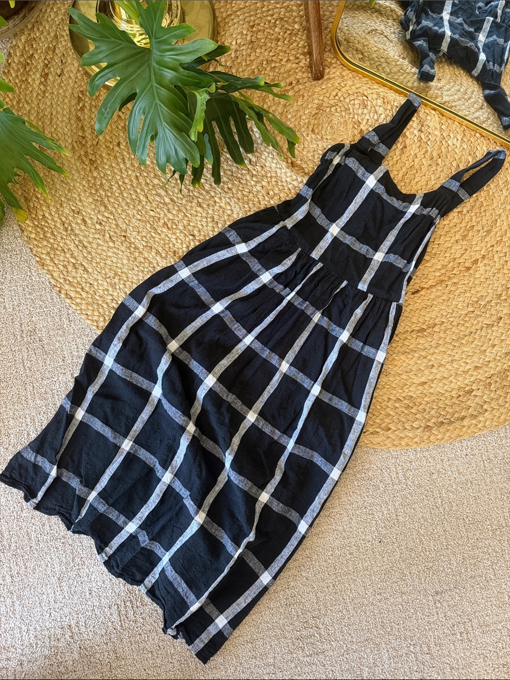 Who What Wear Linen Midi